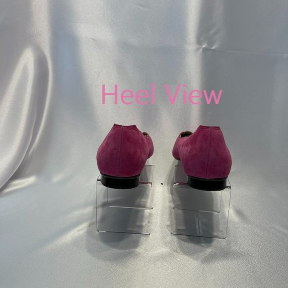 Van Eli Suede Flats with Scalloped Edges Size 8 M - Picture 9 of 11